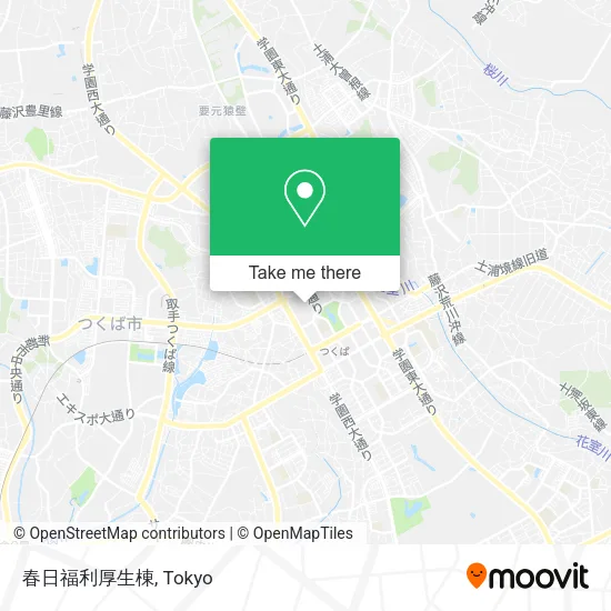 春日福利厚生棟 map
