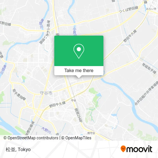 松並 map
