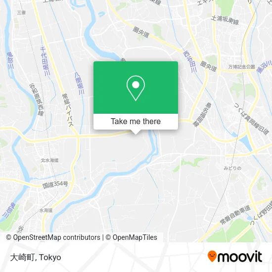 大崎町 map