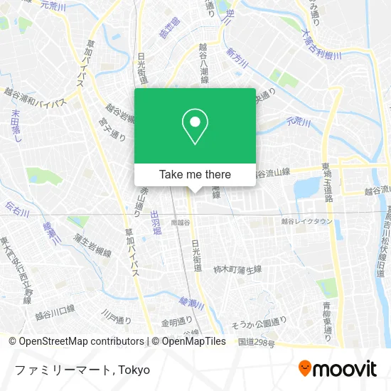 ファミリーマート map