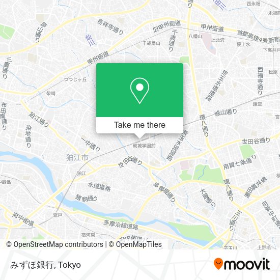 みずほ銀行 map