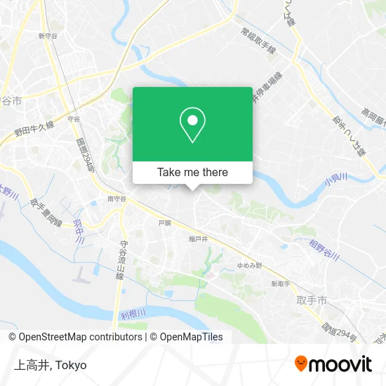 上高井 map