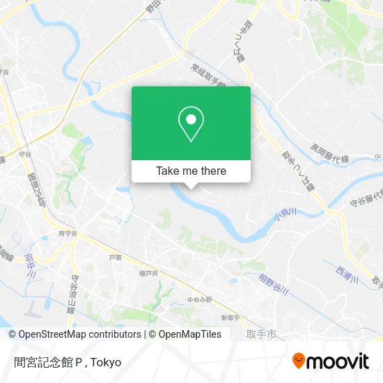 間宮記念館Ｐ map