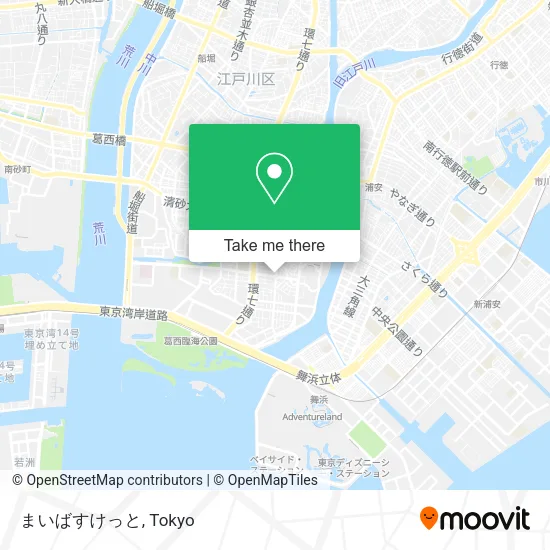 まいばすけっと map