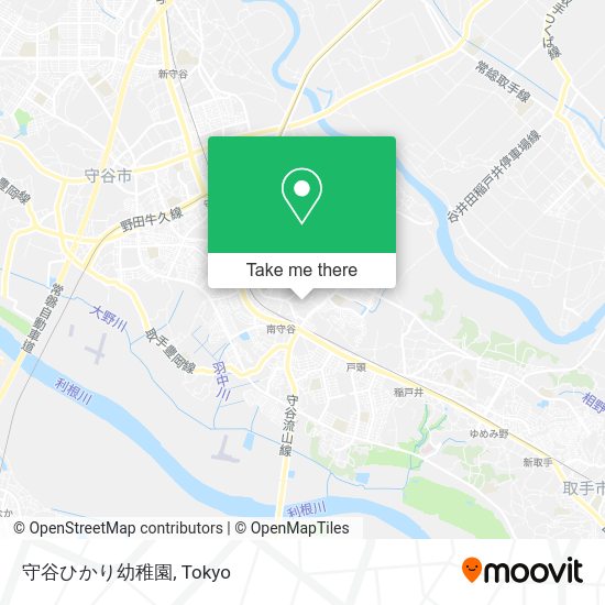 守谷ひかり幼稚園 map