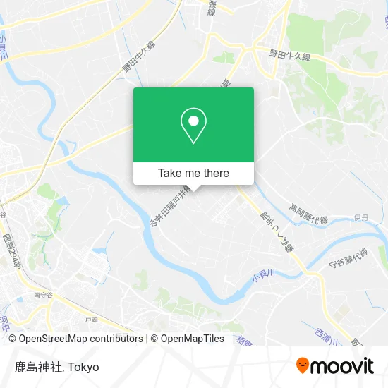 鹿島神社 map