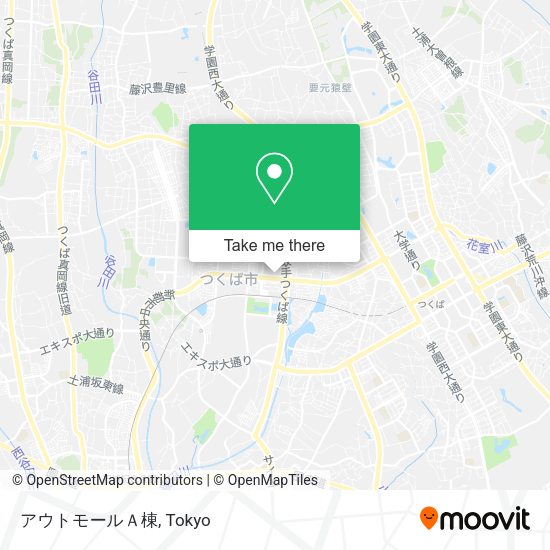 アウトモールＡ棟 map