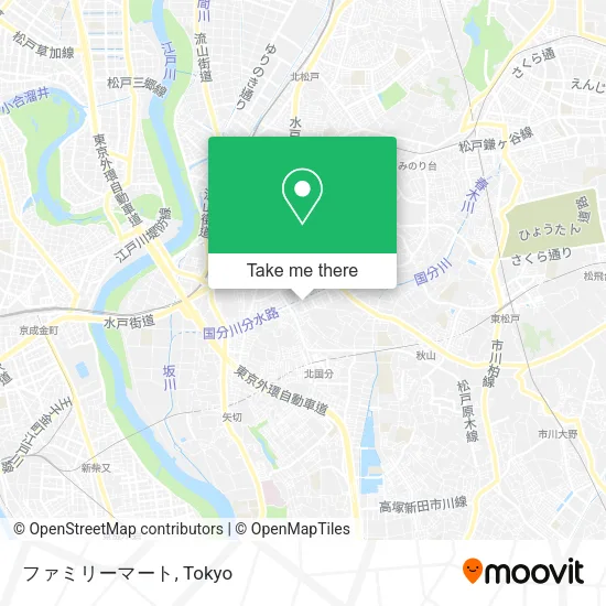 ファミリーマート map