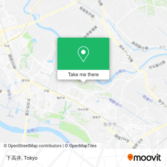 下高井 map