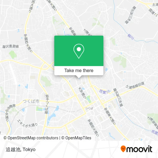 追越池 map