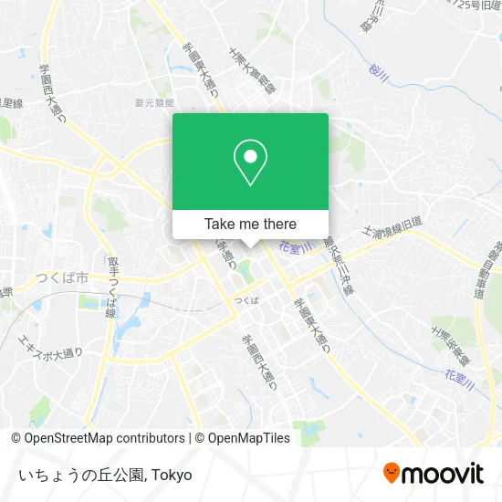 いちょうの丘公園 map