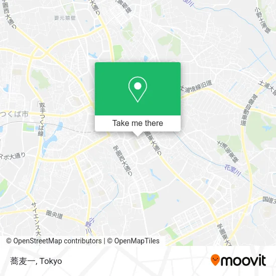 蕎麦一 map