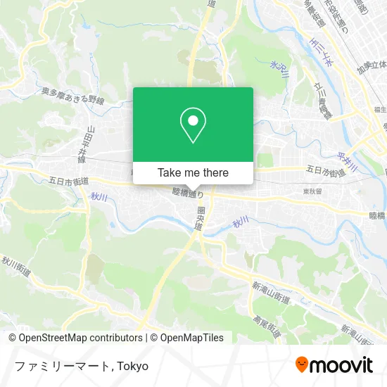 ファミリーマート map