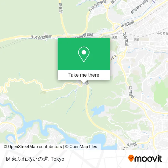 関東ふれあいの道 map