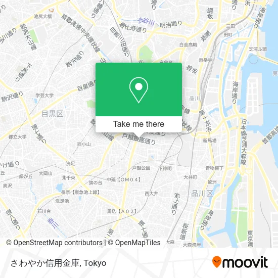 さわやか信用金庫 map