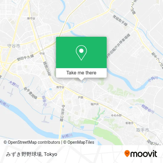 みずき野野球場 map