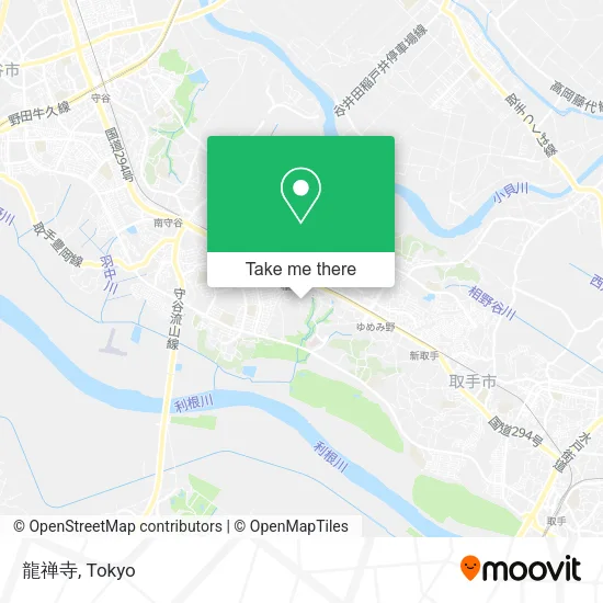 龍禅寺 map