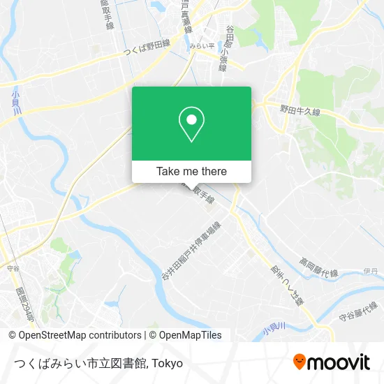 つくばみらい市立図書館 map