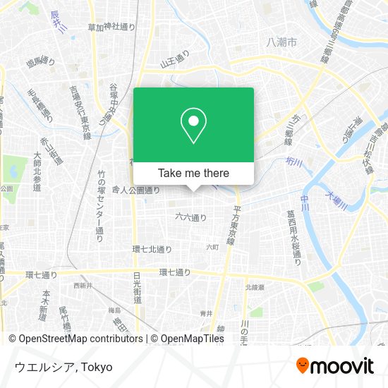 ウエルシア map
