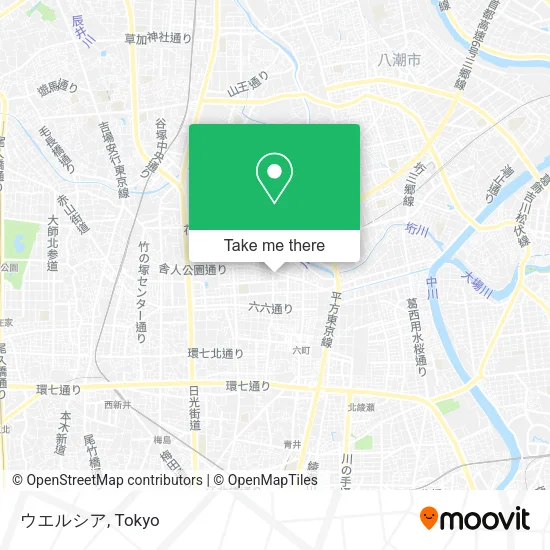 ウエルシア map