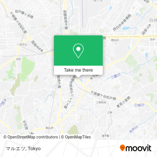 マルエツ map