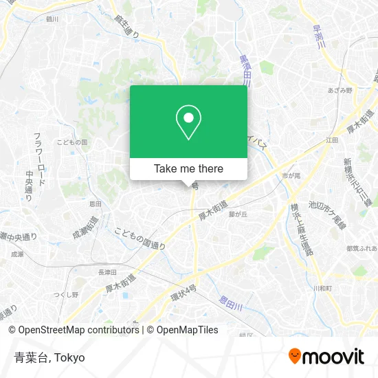 青葉台 map