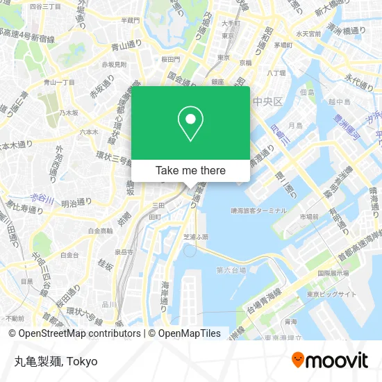 丸亀製麺 map