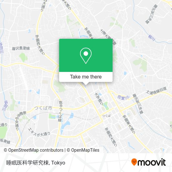睡眠医科学研究棟 map