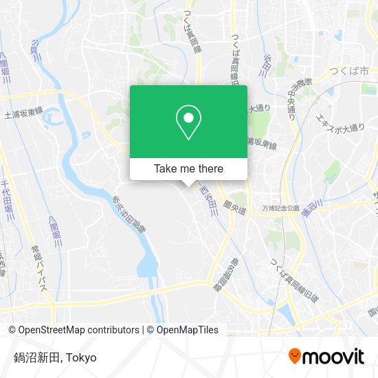 鍋沼新田 map