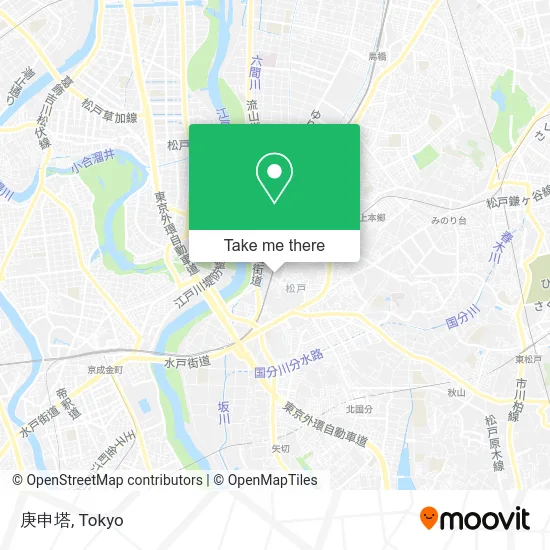 庚申塔 map