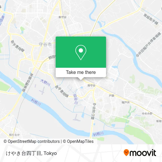 けやき台四丁目 map