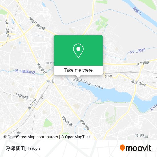 呼塚新田 map