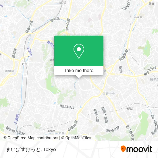 まいばすけっと map