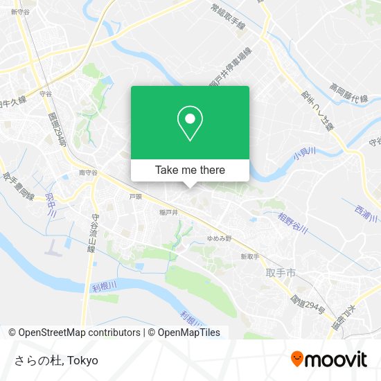 さらの杜 map