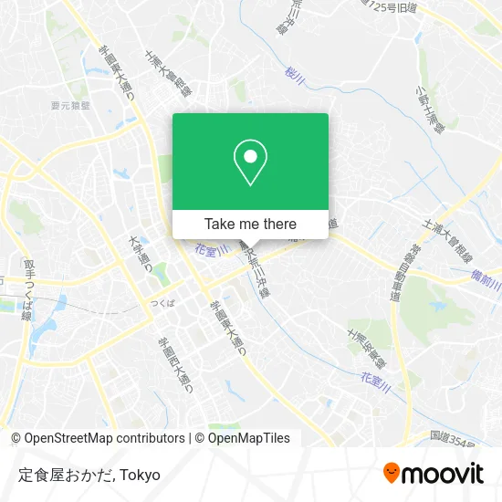定食屋おかだ map
