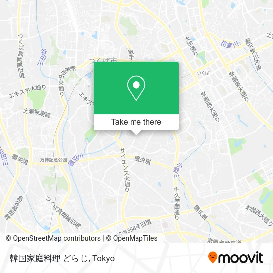 韓国家庭料理 どらじ map