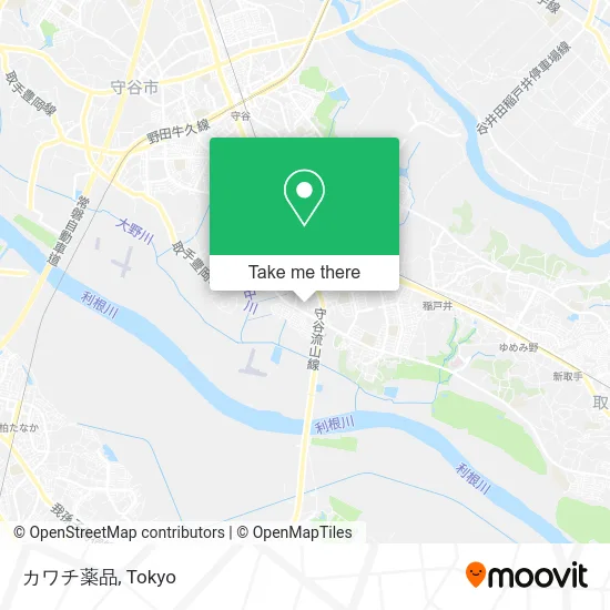 カワチ薬品 map