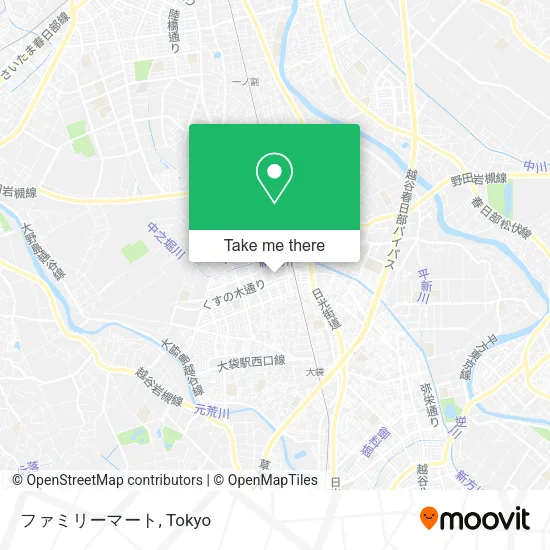 ファミリーマート map