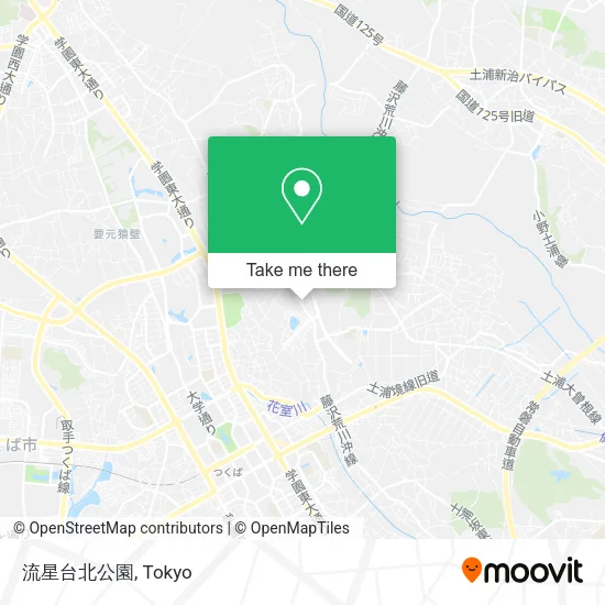 流星台北公園 map