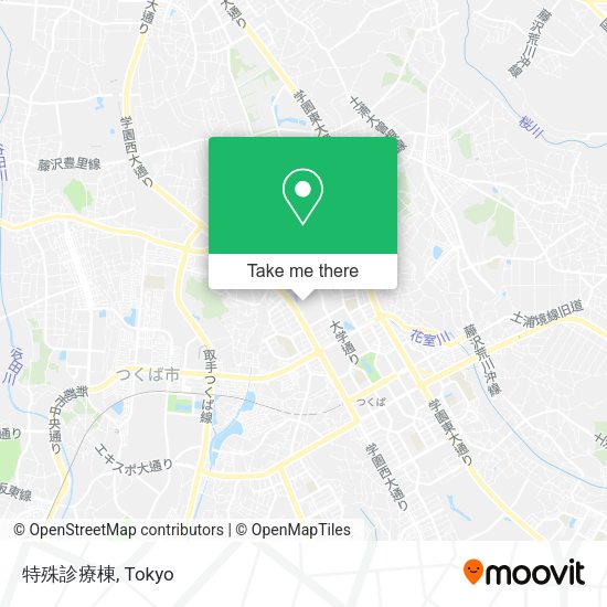 特殊診療棟 map