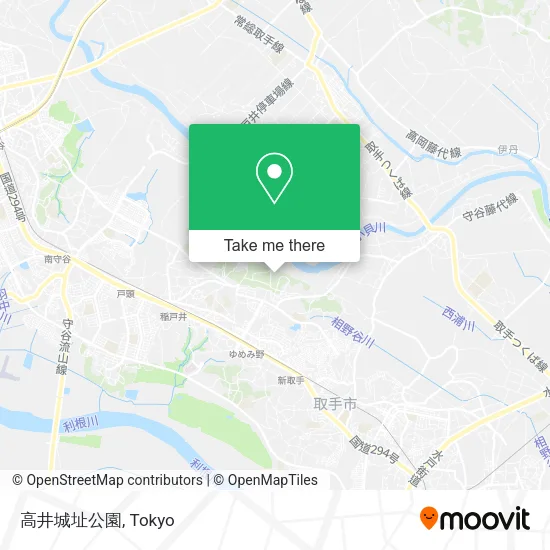 高井城址公園 map