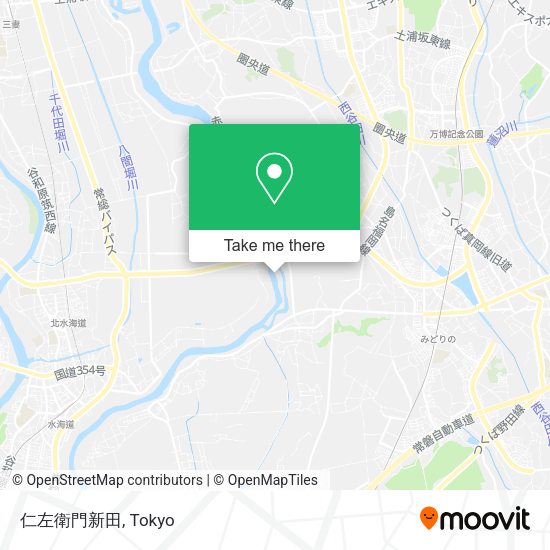 仁左衛門新田 map