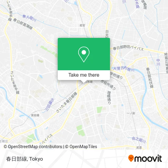 春日部線 map