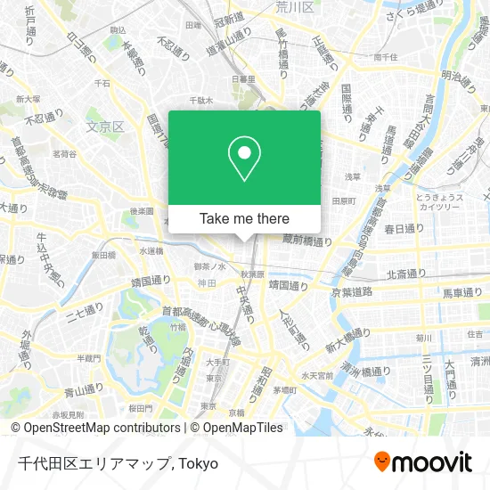 千代田区エリアマップ map