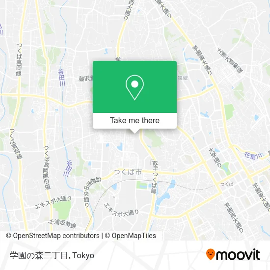 学園の森二丁目 map