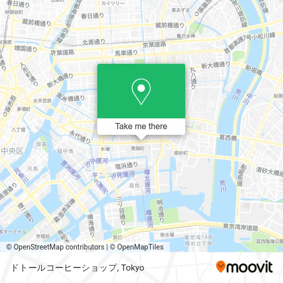 ドトールコーヒーショップ map