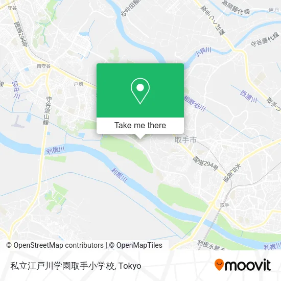 私立江戸川学園取手小学校 map