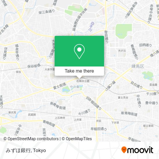 みずほ銀行 map