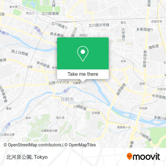 北河原公園 map