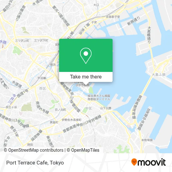 Port Terrace Cafe map